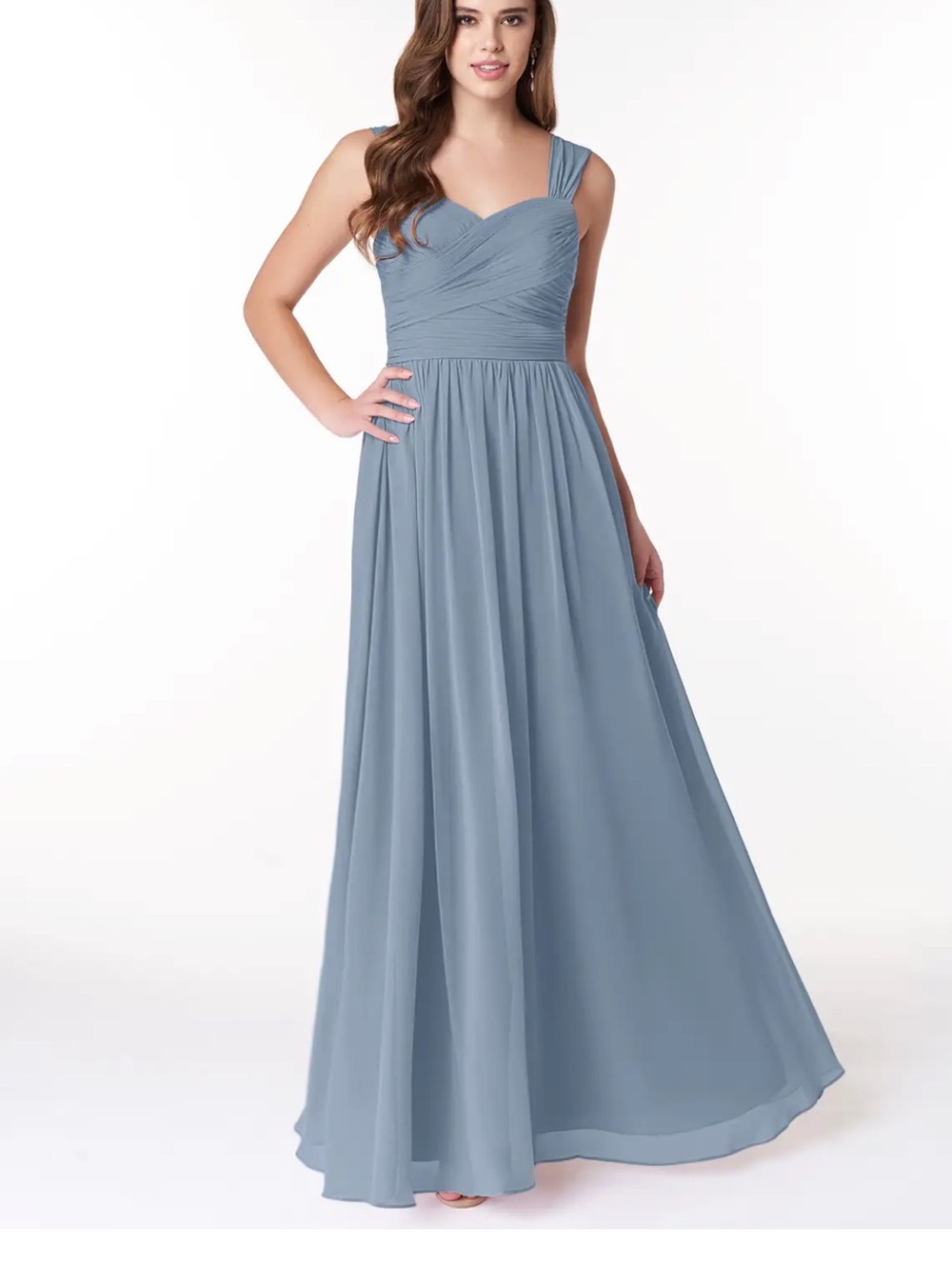 Blue maxi dress